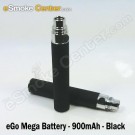 Joye eGo / eGo-T / eGo-C Mega battery, 900mAh - Black